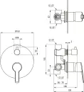 Смеситель Deante Arnika BQA D44P icon 2