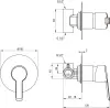 Смеситель Deante Arnika BQA Z44L icon 2