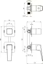 Смеситель Deante Blur BQL N44P icon 2