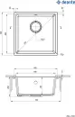 Кухонная мойка Deante Corda ZQA S10A icon 2