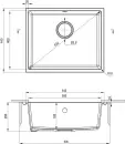 Кухонная мойка Deante Corda ZQA T10C icon 3