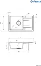 Кухонная мойка Deante Corio ZRC S113 icon 2