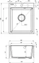 Кухонная мойка Deante Corio ZRCB2103 icon 2