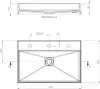 Умывальник Deante Correo CQR SU6S icon 4
