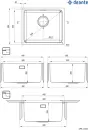 Кухонная мойка Deante Egeria ZPE 010A icon 3