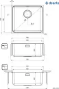 Кухонная мойка Deante Egeria ZPE 010D icon 3