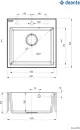 Кухонная мойка Deante Evora ZQJ 5103 icon 2
