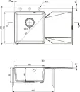 Кухонная мойка Deante Evora ZQJ N11P icon 2