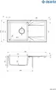 Кухонная мойка Deante Evora ZQJ S113 icon 2
