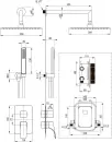 Душевая система Deante Hiacynt BXYZNQHM icon 7