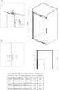 Душевая дверь Deante Hiacynt KQH 012P фото 4