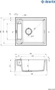 Кухонная мойка Deante Magnetic ZRM T103 icon 2