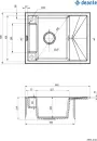 Кухонная мойка Deante Magnetic ZRM T11A icon 2