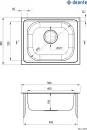 Кухонная мойка Deante Techno ZEU 310A icon 2