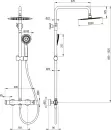 Душевая система Deante Therm NAC 04OT icon 2