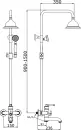 Душевая система Vieir V283562-F icon 2