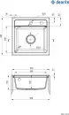 Кухонная мойка Deante Zorba ZQZ A103 icon 2