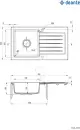 Кухонная мойка Deante Zorba ZQZ A113 icon 2