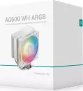 Кулер для процессора DeepCool AG600 ARGB WH R-AG600-WHAMMG2-G фото 5