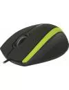 Компьютерная мышь Defender #1 MM-340 Black/Green фото 2