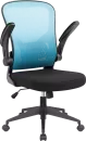 Кресло Defender Akvilon (черный/голубой) фото 5