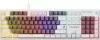 Клавиатура Defender Dasher GK-472 (серый/белый) icon