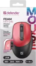 Мышь Defender Feam MM-296 (черный/красный) icon 3