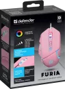 Игровая мышь Defender Furia GM-543 (розовый) фото 4