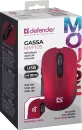 Мышь Defender Gassa MM-105 (красный) фото 5