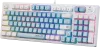 Клавиатура Defender Hawk GK-418 (белый, Outemu Red) фото 2