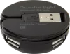USB-хаб Defender Quadro Light черный фото 3