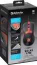 Игровая мышь Defender Solas Lite GM-173 (черный/оранжевый) фото 7