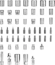 Универсальный набор инструментов Deko DKMT187-1 (187 предметов) icon 7