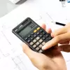 Калькулятор Deli M120 (темно-серый) icon 2
