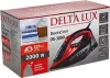 Утюг Delta LUX DE-3000 (черный/красный) фото 6