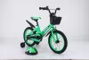 Велосипед детский Delta Prestige 16 2023 (зеленый, спицы, шлем) фото 2