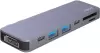 Док-станция Deppa USB-C адаптер для MacBook 7 в 1 (графит) icon