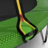 Батут DFC Trampoline Fitness с сеткой 12ft (зеленый) фото 5