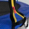 Батут DFC Trampoline Fitness с сеткой 6ft (синий) фото 3