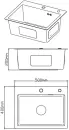 Кухонная мойка Diadonna DS5040В icon 2