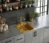 Кухонная мойка Diamond 450*500, коландер, дозатор GOLD DECOR фото 4