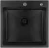 Кухонная мойка Diamond 500*500, коландер, дозатор BLACK DECOR icon 3