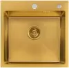 Кухонная мойка Diamond 500*500, коландер, дозатор GOLD DECOR фото 2