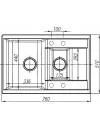 Кухонная мойка Dr.Gans Gaby Астра 760К icon 2