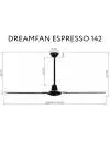 Вентилятор Dreamfan Espresso 142 фото 8