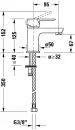 Смеситель Duravit A.1 A11010001010 фото 2