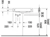 Умывальник Duravit Architec 63.5x54 icon 2