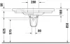 Умывальник Duravit D-Code 108x48 icon 5