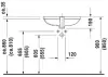 Умывальник Duravit D-Code 58x45.5 icon 3