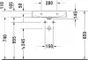 Умывальник Duravit DuraSquare 60x47 icon 3